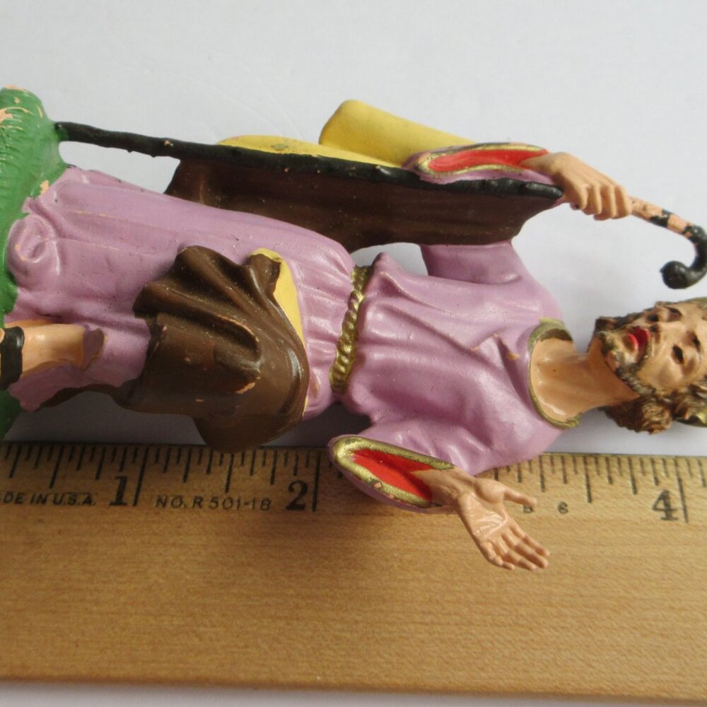 Nativity Christmas Figures Depose Italy Vintage Joseph Mary Baby Jesus Family - Picture 15 of 15